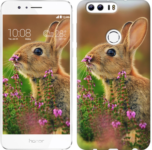 

Чехол Кролик и цветы для Huawei Honor 8 Pro 528646