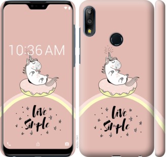 

Чохол Єдинорожки в пончике на Asus Zenfone Max Pro M2 ZB631KL 719638