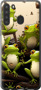

Чехол Жабки для Samsung Galaxy A21 1641100