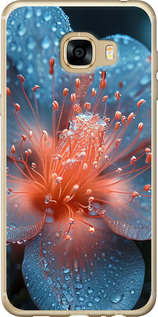 Чехол Роса на цветке для Samsung Galaxy C5 C5000