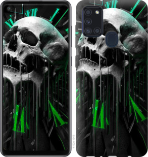 

Чохол Череп-годинник на Samsung Galaxy A21s A217F 932815