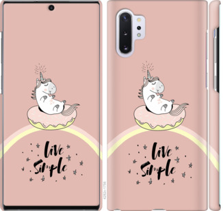 

Чехол Единорожка в пончике для Samsung Galaxy Note 10 Plus 791645