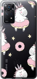 

Чохол Единорiжки на Xiaomi Redmi Note 11 Pro 1624663