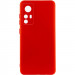 Чехол Silicone Cover Lakshmi Full Camera (A) для Xiaomi Redmi Note 12S (Красный / Red)