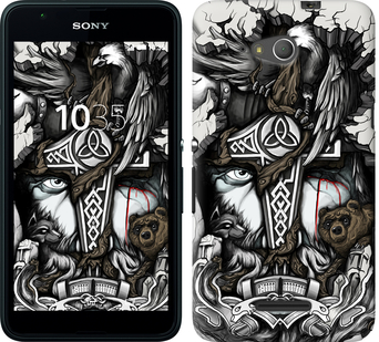 

Чохол Тату Вікінг на Sony Xperia E4g 349325