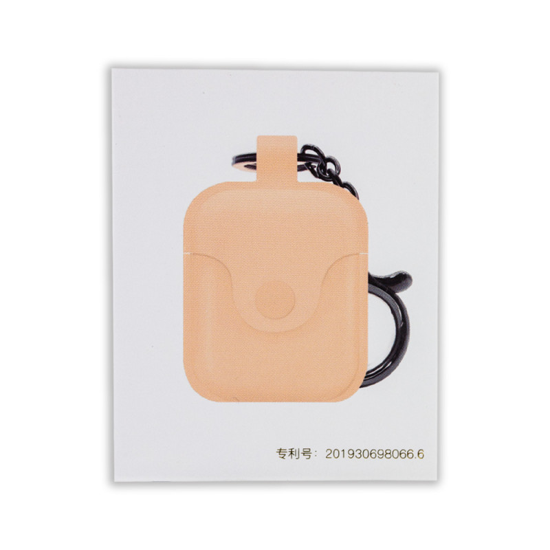 Купить Силиконовый футляр на магните для наушников AirPods 1/2 (Розовый / Pink Sand) на vchehle.ua