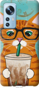 Чохол Зеленоокий кіт в окулярах для Xiaomi 12X