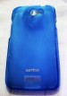 TPU чехол Suntoo для HTC One X (+ пленка) (Синий (soft touch))