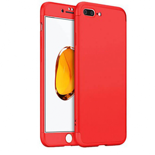 

Пластиковая накладка GKK LikGus 360 градусов для iPhone 7 plus (5.5") (Красный) 623411