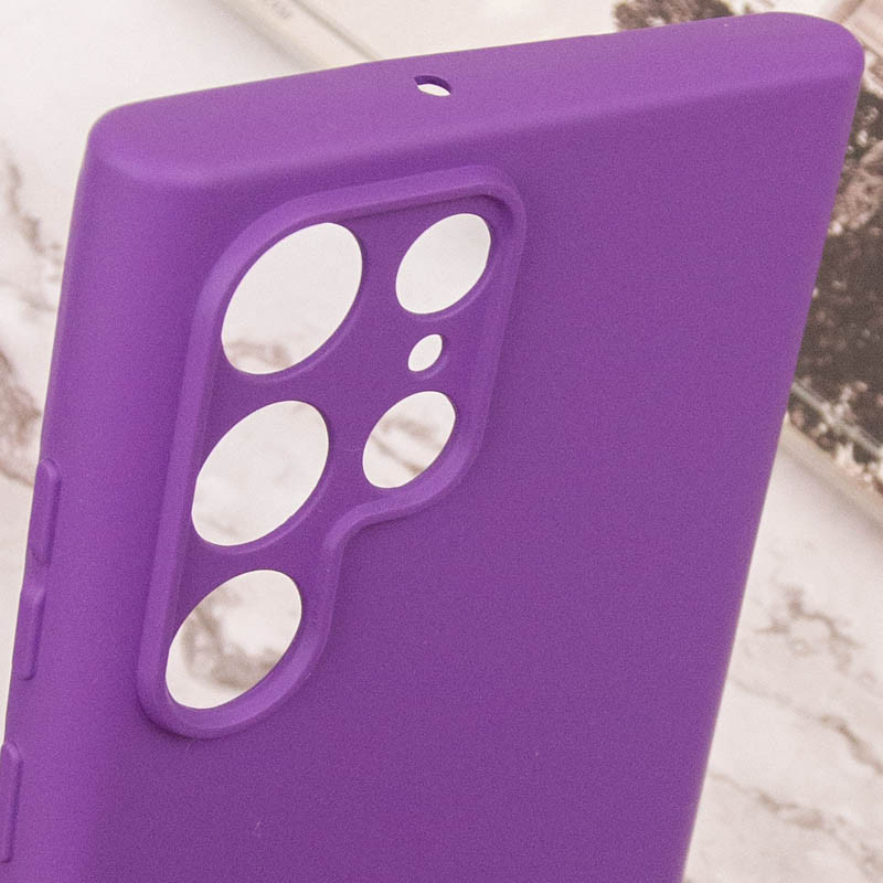 Замовити Чохол Silicone Cover Lakshmi Full Camera (A) на Samsung Galaxy S24 Ultra (Фіолетовий/ Purple) на vchehle.ua