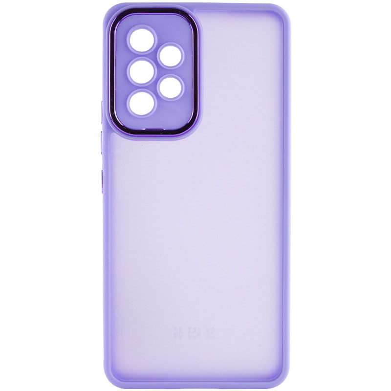 Фото TPU+PC чохол Accent на Samsung Galaxy A32 4G (White / Purple) на vchehle.ua