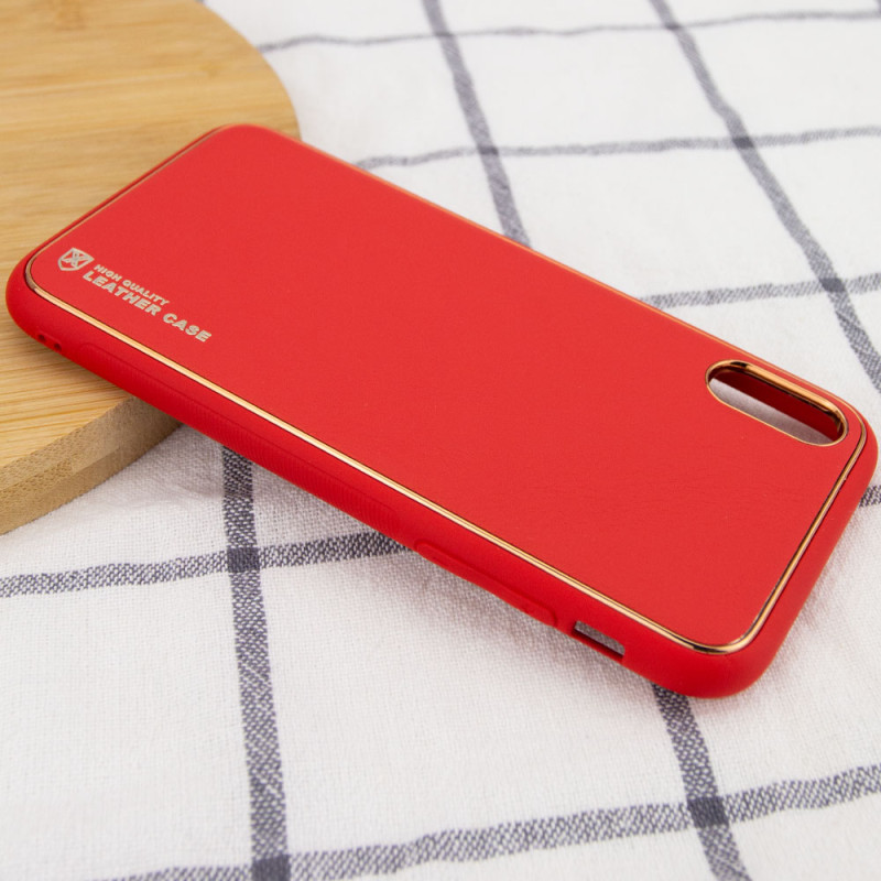 Фото Кожаный чехол Xshield для Apple iPhone XR (6.1") (Красный / Red) в магазине vchehle.ua