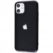 TPU чохол Matte LOGO на Apple iPhone 11 (6.1") (Чорний / Black)