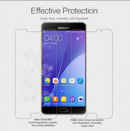 Фото Защитная пленка Nillkin Crystal для Samsung A710F Galaxy A7 (2016) на vchehle.ua