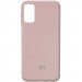 Чехол Silicone Cover Full Protective (AA) для Xiaomi Redmi Note 10 5G / Poco M3 Pro (Розовый / Pink Sand)