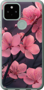 Чехол Пурпурная сакура для Google Pixel 5