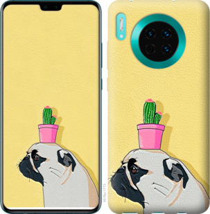 

Чохол Мопс з кактусом на Huawei Mate 30 Pro 876370