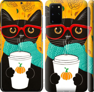 

Чехол Осенний кот для Samsung Galaxy S20 Plus 878772