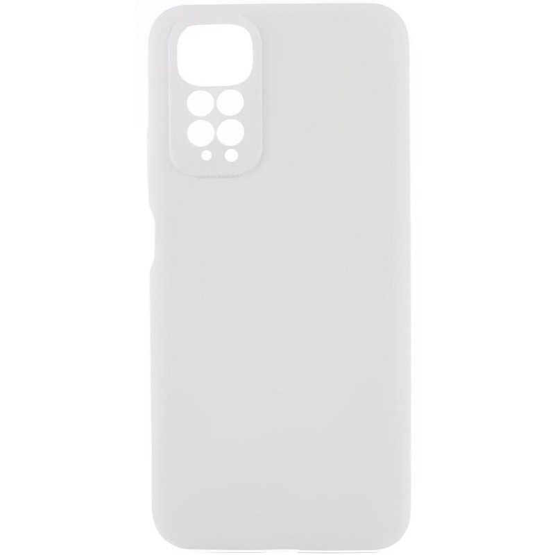 Чехол Silicone Cover Lakshmi Full Camera (AAA) для Xiaomi Redmi Note 11 Pro 4G/5G / 12 Pro 4G (Белый / White)