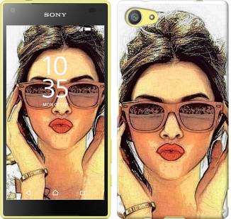 

Чохол Дiвчина_арт на Sony Xperia J ST26i 111189