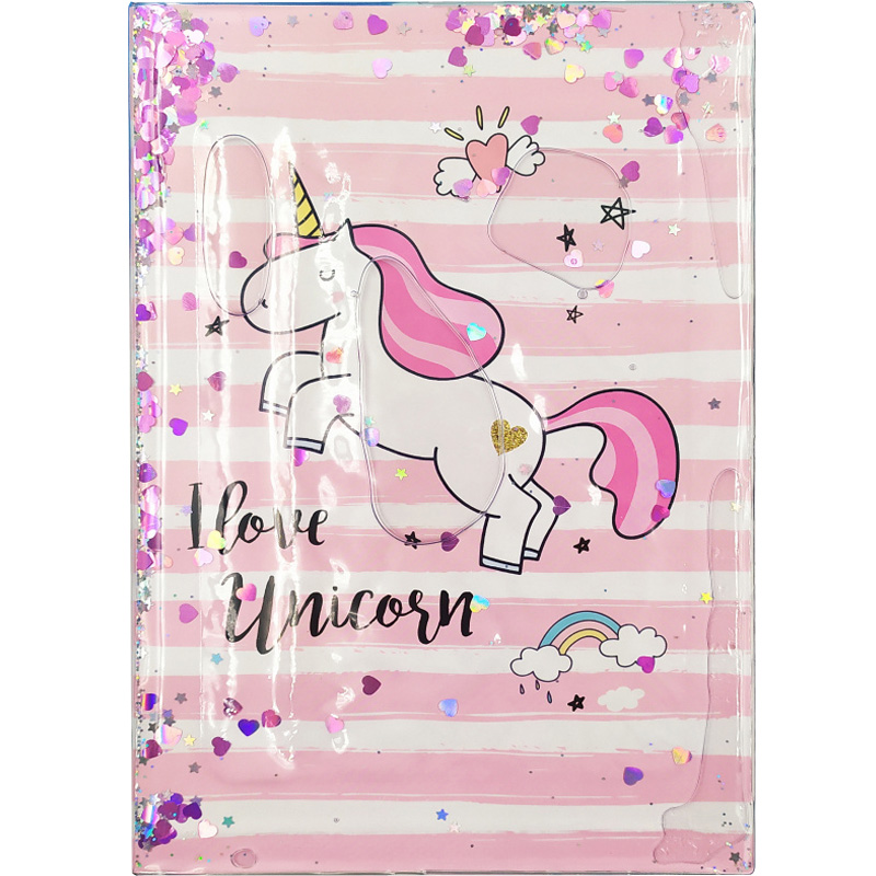 Блокнот для планування with Sparkles and Water Unicorn Enjoy Mini
