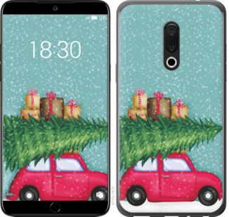 

Чохол Машина з подарунками на Meizu 15 867568