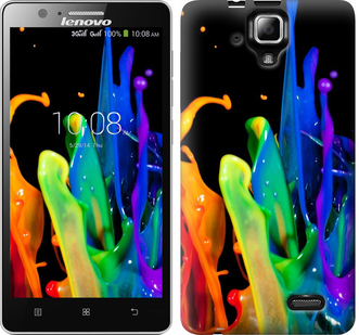 

Чохол бризки фарби на Lenovo A536 381280