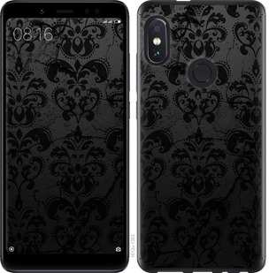 

Чехол узор черный для Xiaomi Redmi Note 6 Pro 672167