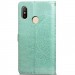 Фото Кожаный чехол (книжка) Art Case с визитницей для Xiaomi Redmi Note 5 Pro / Note 5 (DC) (Бирюзовый) на vchehle.ua