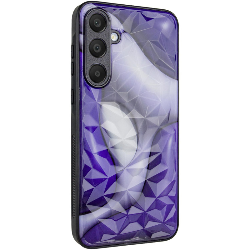 TPU+PC чехол Prisma BubbleGum для Samsung Galaxy S24 FE (3D Blue)