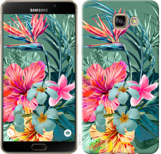 

Чохол Тропічні квіти v1 на Samsung Galaxy A9 A9000 844832