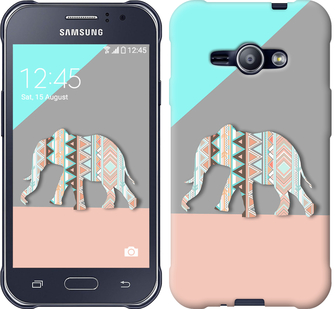 

Чохол Візерунчастий слон на Samsung Galaxy J1 Ace J110H 224580