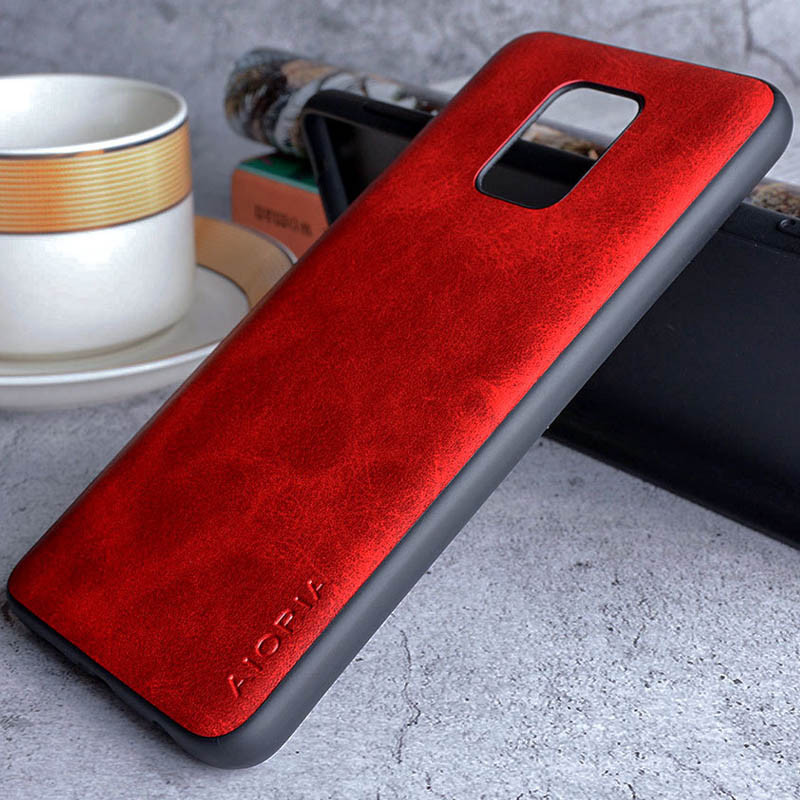 

Шкіряний чохол AIORIA Vintage для Xiaomi Redmi Note 9 Pro (Червоний) 1054540