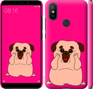 

Чохол Веселий мопс для Xiaomi Mi A2 928532
