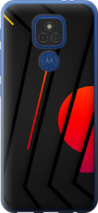 Чехол Разноцветные полосы для Motorola E7 Plus