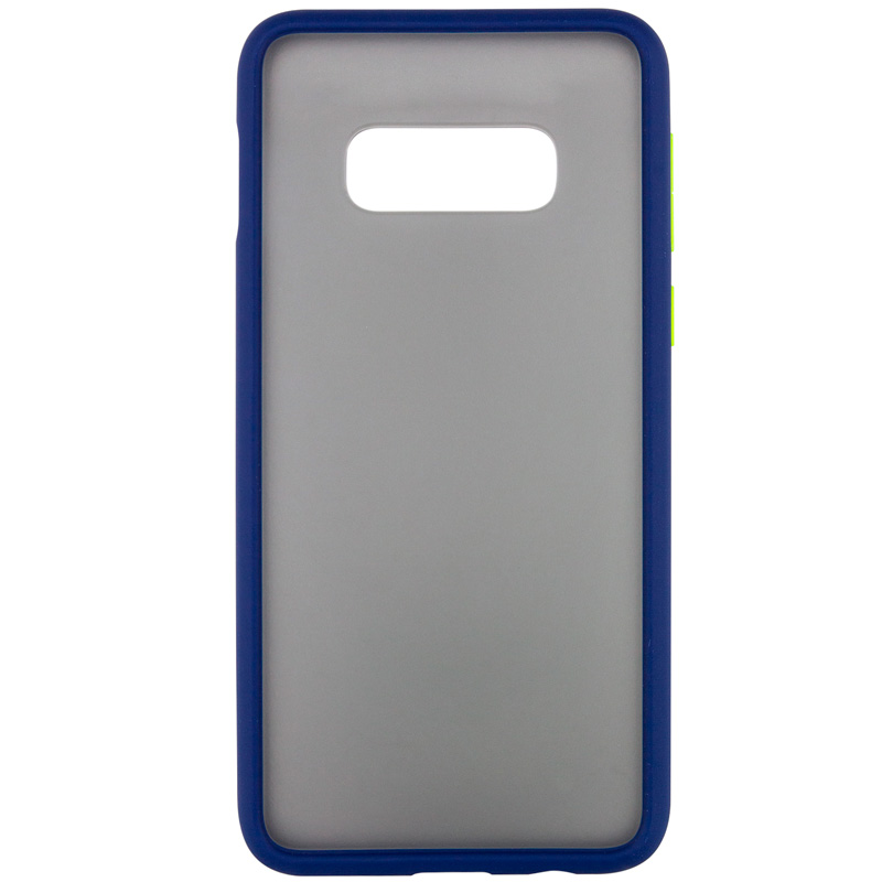 

TPU+PC чехол LikGus Maxshield для Samsung Galaxy S10e (Синий) 708875