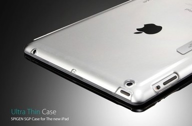 Пластиковая накладка SGP Ultra Thin Series (2 цвета) для New iPad 3 / iPad 2