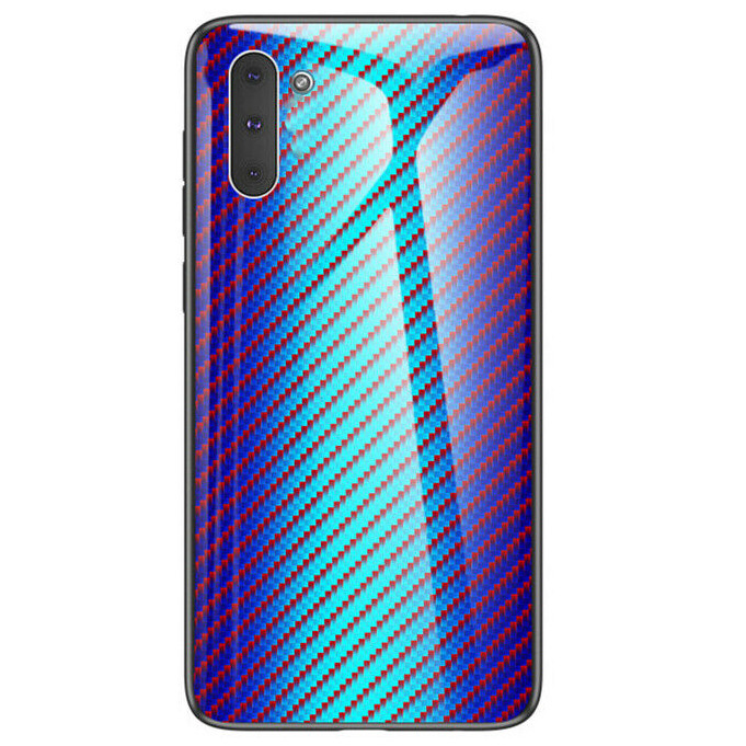 

TPU+Glass чехол Twist для Samsung Galaxy Note 10 (Блакитний) 769525
