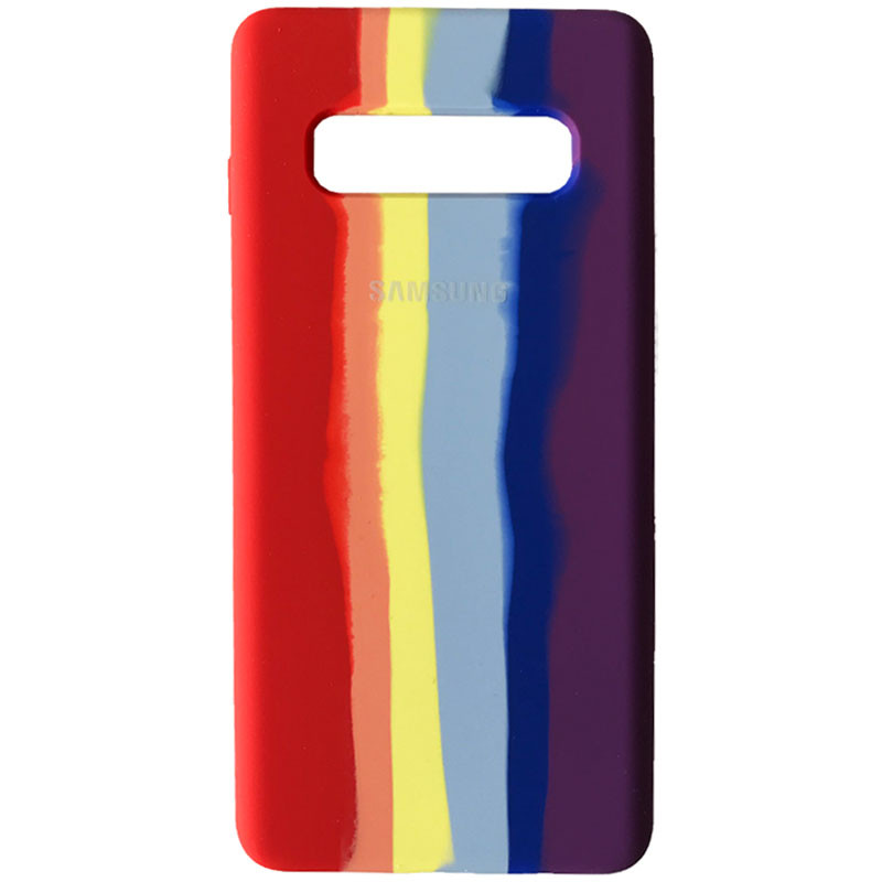 

Чехол Silicone Cover Full Rainbow для Samsung Galaxy S10 (Красный / Фиолетовый) 1167589