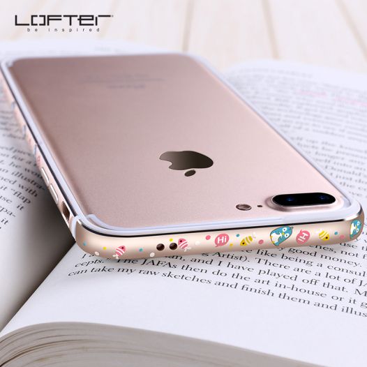 

Металлический бампер Lofter Cutie Series для iPhone 7 plus (5.5") (Пингвин) 55513
