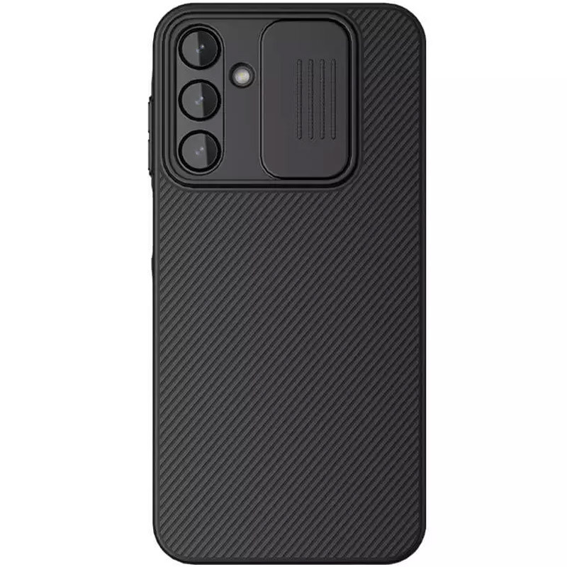 Карбонова накладка Nillkin Camshield (шторка на камеру) на Samsung Galaxy A25 5G (Чорний / Black)