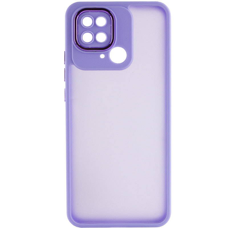 Фото TPU+PC чохол Accent на Xiaomi Redmi 10C (White / Purple) на vchehle.ua