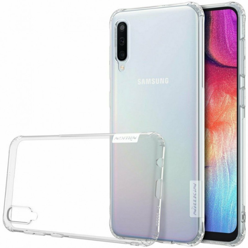 

TPU чехол Nillkin Nature Series для Samsung Galaxy A50 (A505F) (Бесцветный (прозрачный)) 707208