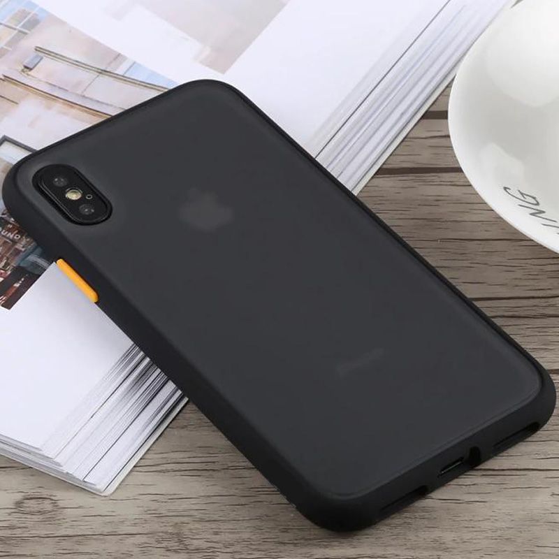 

TPU+PC чехол LikGus Maxshield для iPhone XS (5.8") (Черный) 708852