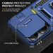 Купить Ударопрочный чехол Camshield Army Ring для Xiaomi Redmi 13C / Poco C65 (Синий / Navy) на vchehle.ua