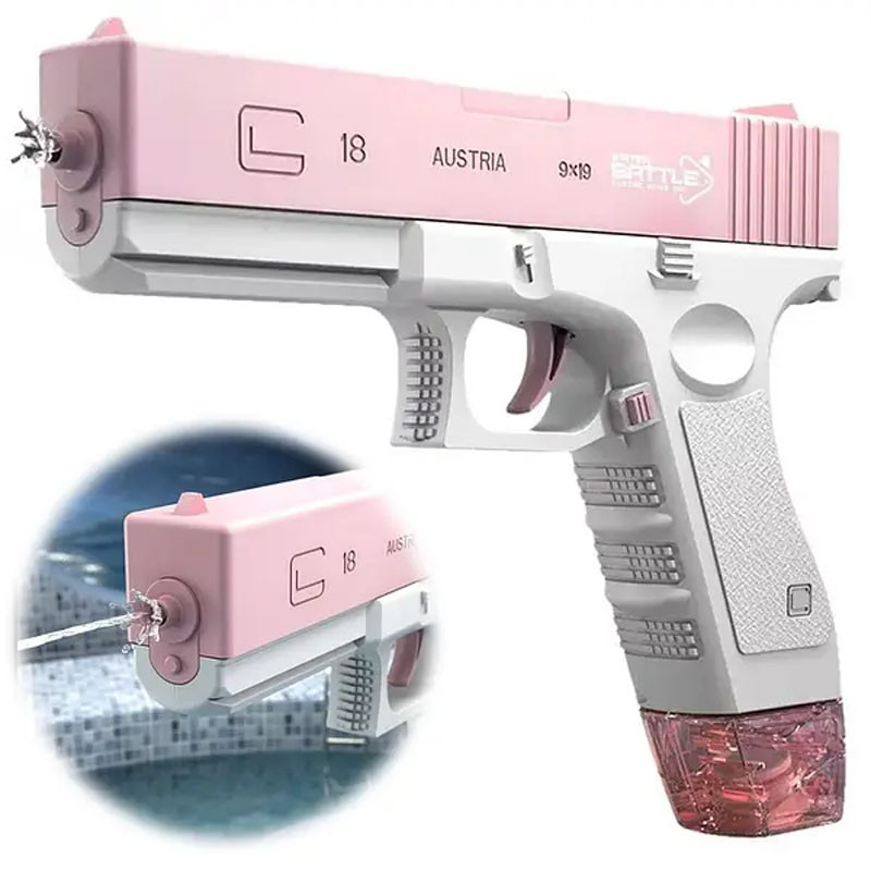 Фото Водный пистолет Water Gun Glock (Pink) на vchehle.ua