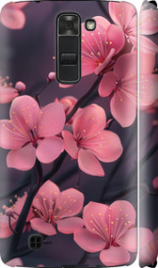 Чохол Пурпурна сакура на LG K7