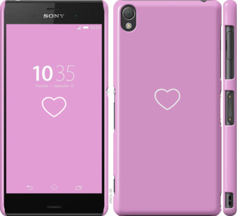 

Чехол Сердце 2 для Sony Xperia Z3 912295