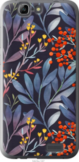 

Чохол Этнос природа листья для Huawei Ascend G7 1407124