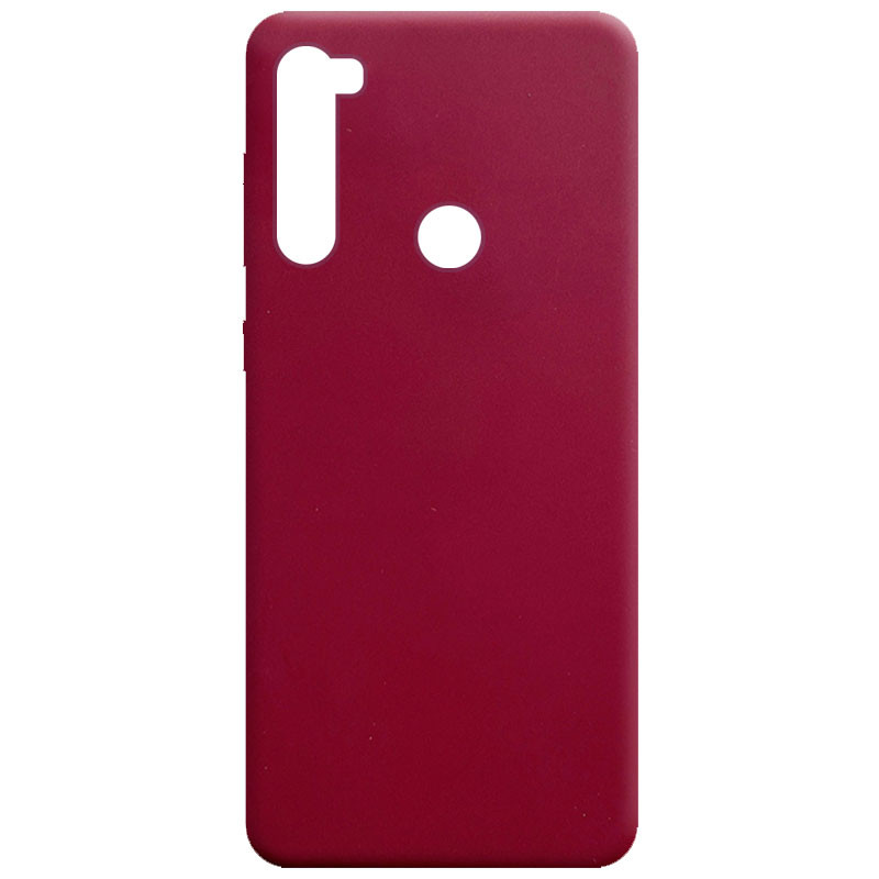 

Силіконовий чохол Candy на Xiaomi Redmi Note 8T (Бордовий) 937608